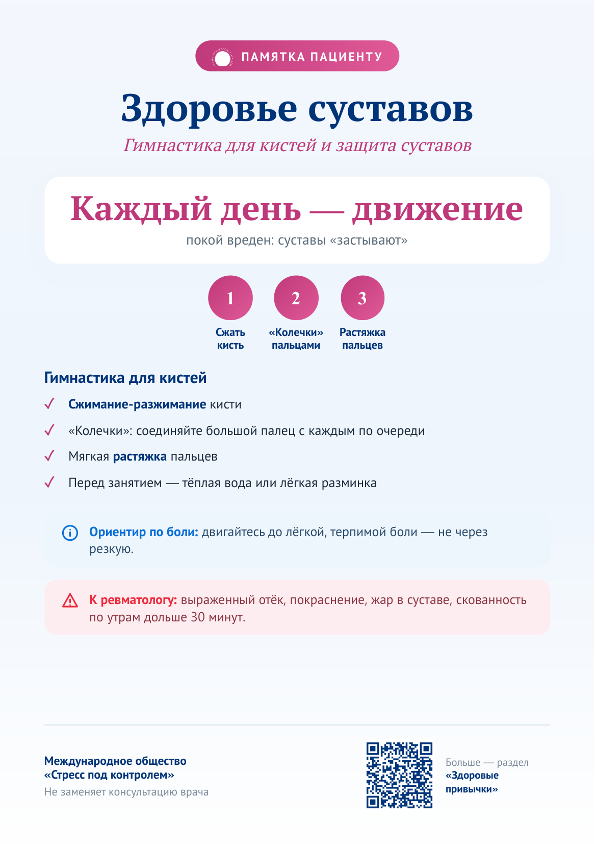 Здоровье суставов